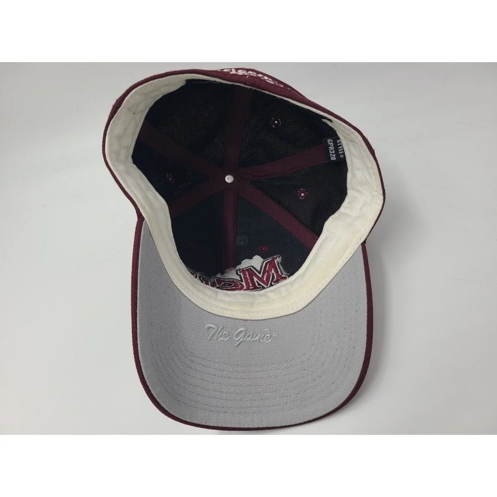 Missouri State Bears Hat The Game Pro Fitted 6 7/8 NCAA Maroon Polyester MSU Men